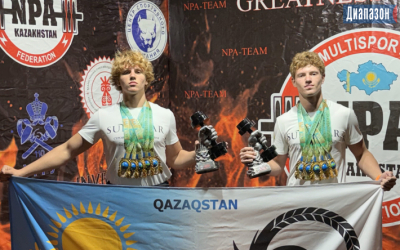 Братья-двойняшки из Актобе стали триумфаторами ЧМ по силовым видам спорта