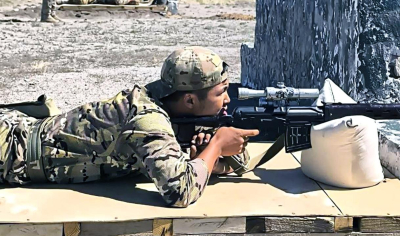 В Сухопутных войсках определили лучшую команду снайперов