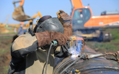 Второй год в Хромтауском районе строят газопровод «Бухара-Урал»