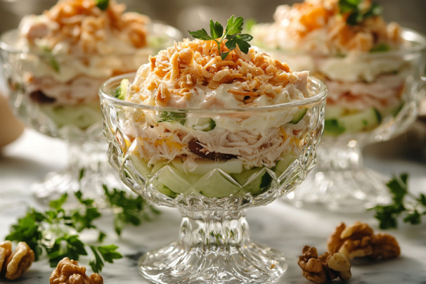 &laquo;Пьяная блондинка&raquo; врывается на стол: сочная, слоистая, с пикантной чесночной ноткой &mdash; объедение на 8 марта