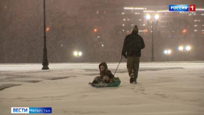 Гидрометцентр РТ определил самые заснеженные города Татарстана