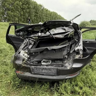 В Татарстане при опрокидывании автомобиля погибла 66-летняя женщина