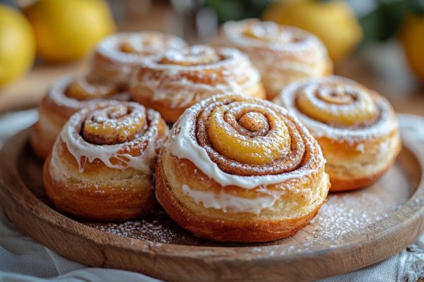Синнабоны из слоеного теста за 20 минут: нежнее, чем в кофейне, и готовятся на раз-два