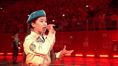 Воспитанница детской студии &laquo;Жас сарбаз&raquo; стала третьей в конкурсе &laquo;Голос. Дети&raquo;