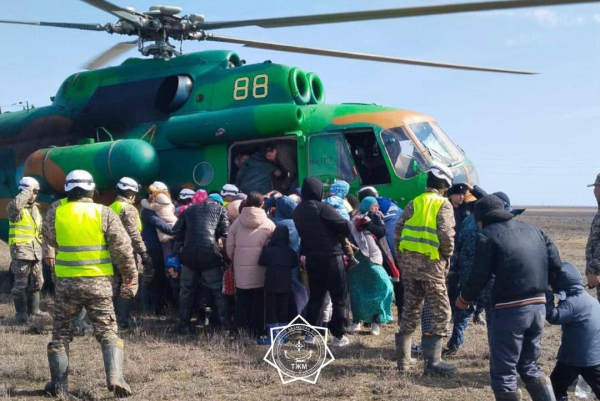 Жителей села Бескопа эвакуируют в Актюбинской области