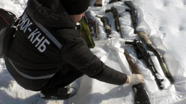 Схрон с оружием, пропавшим во время январских событий, обнаружили в Алматы