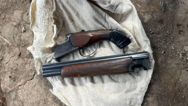 Обрез охотничьего ружья нашли в недостроенном здании в Астане