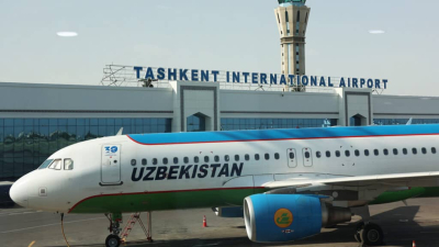 Самолет, летевший из Ташкента в Астану, вернулся в аэропорт