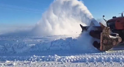 Непогода парализовала движение на крупной автотрассе в Кызылординской области