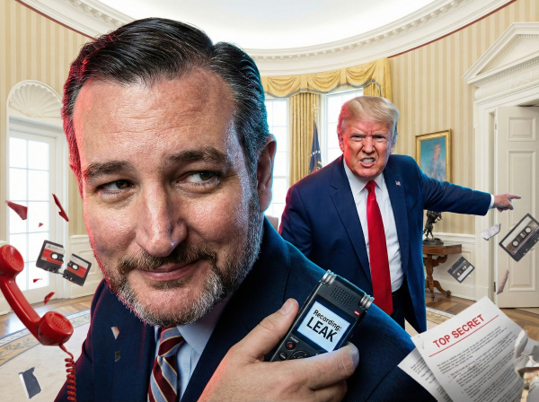 Сенатор Круз предал Трампа ради кресла. Слитые записи раскрыли войну в Белом доме