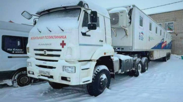 Мобильная поликлиника начала работу в татарстанском селе Абалачи