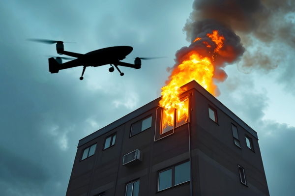 В Краснодаре пострадали жилые дома при атаке дронов ВСУ