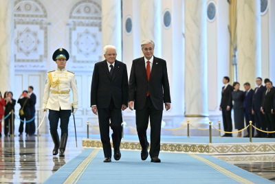 Касым-Жомарт Токаев и Серджо Маттарелла провели переговоры