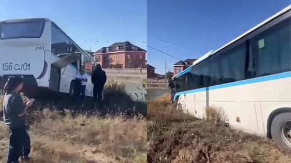 Автобус с пассажирами разбился под Астаной