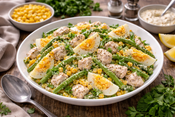 Скоро весна: готовим на ужины салат с курицей и фасолью &mdash; едим вкусно и худеем без стресса