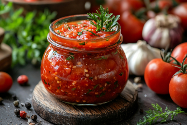 Аджику &laquo;Салют&raquo; делаю не первый год: обалденно вкусный соус к мясу и не только