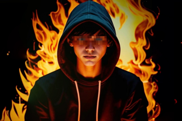 В подмосковном поселке подожгли банкомат: задержан подросток