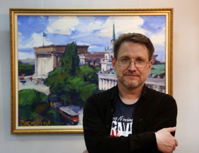 Евгений Фридлин: художник, что рисует Алматы