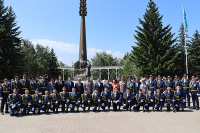 137 молодых офицеров пополнили ряды МЧС Казахстана