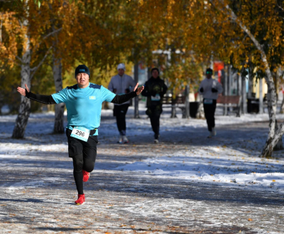 Astana City Marathon: снег не стал помехой для массового забега