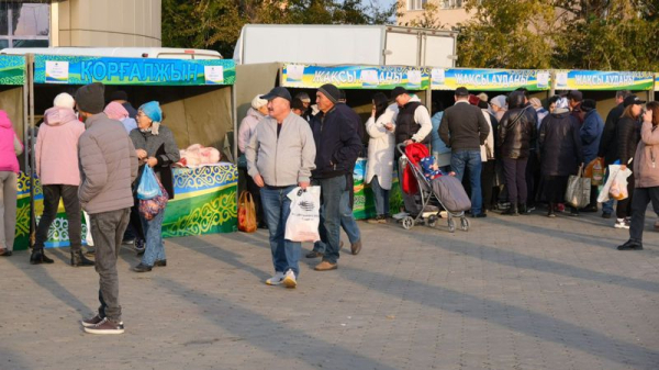 Около 70 тонн сельхозпродукции представлено на ярмарке в Кокшетау