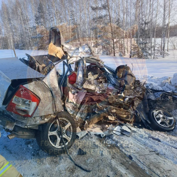 В&nbsp;Агрызском районе в&nbsp;ДТП с&nbsp;&laquo;КАМАЗом&raquo; погибли три человека