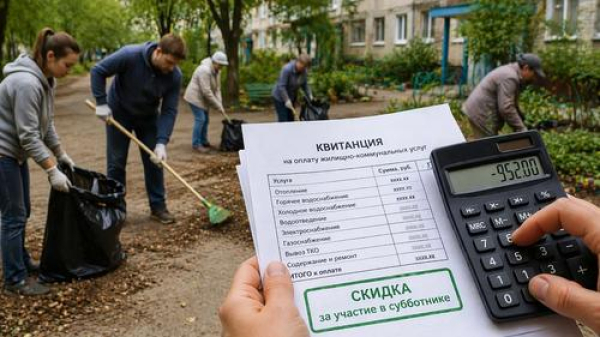 Поучаствуй в субботнике, Иваныч! Тебе скидка выйдет!