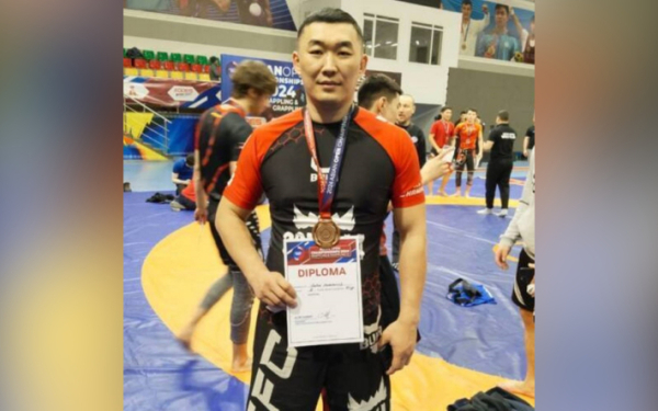 Бронзовым призёром чемпионата Азии по грэпплингу стал полицейский из Актобе