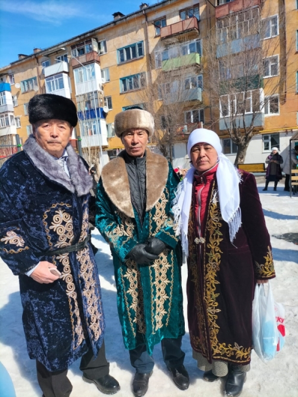 Соседи в Кандыагаше праздновали Наурыз