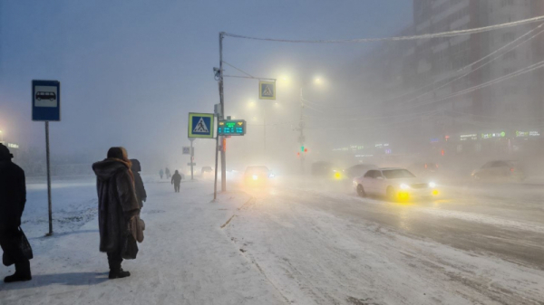 Ученикам первой смены в Новом Уренгое объявили актировку: морозы под сорок градусов