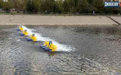 И всех уточек распугали - актюбинцы высказались об обогащении Саздинки кислородом