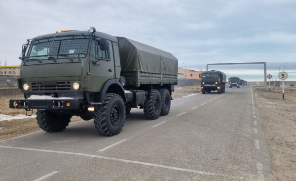 Бригада морской пехоты в Актау обновила автопарк современной техникой