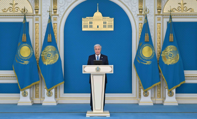 Токаев дал старт работе нового автозавода KIA Qazaqstan