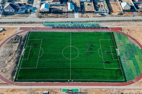 Стандарты УЕФА — в регионе: в Атырауской области запустили обновлённый стадион