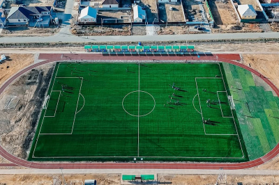 Стандарты УЕФА — в регионе: в Атырауской области запустили обновлённый стадион