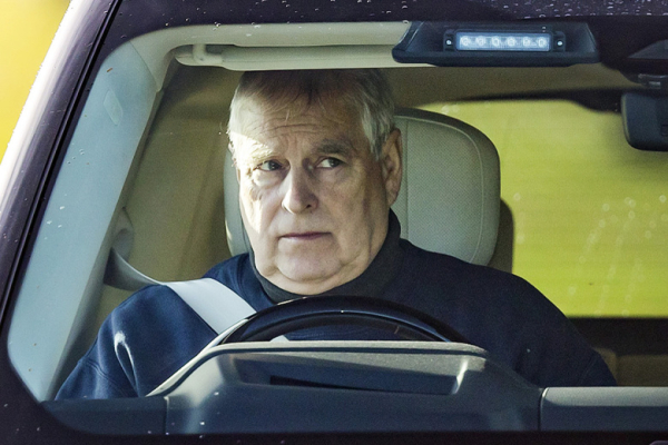 Актививсты повесили скандальное фото экс-принца Эндрю в Лувре