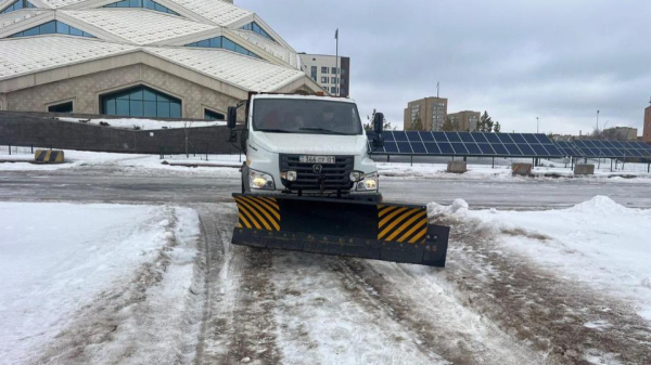 С начала зимнего периода из Астаны вывезено свыше 6,1 млн кубометров снега