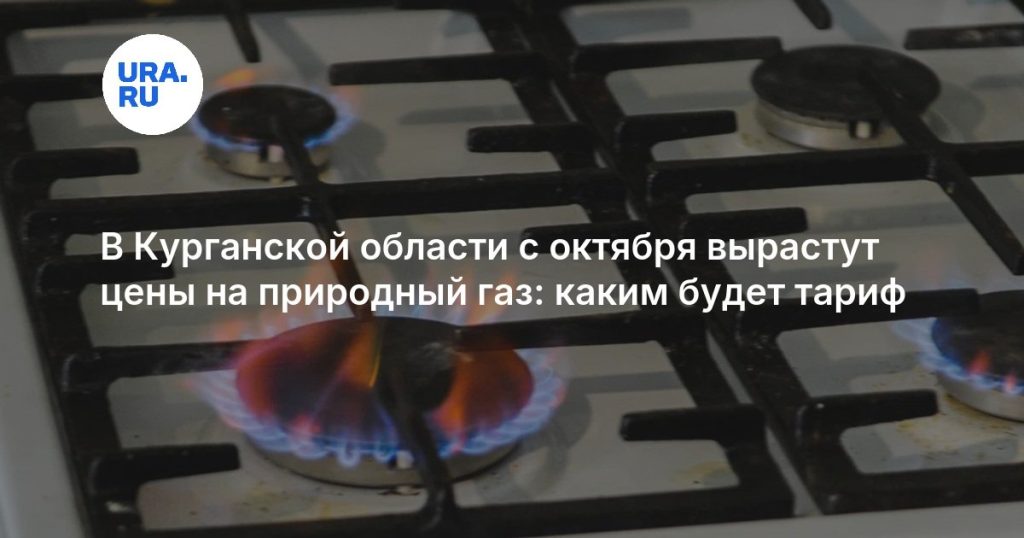 В Курганской области с октября вырастут цены на природный газ: каким будет тариф