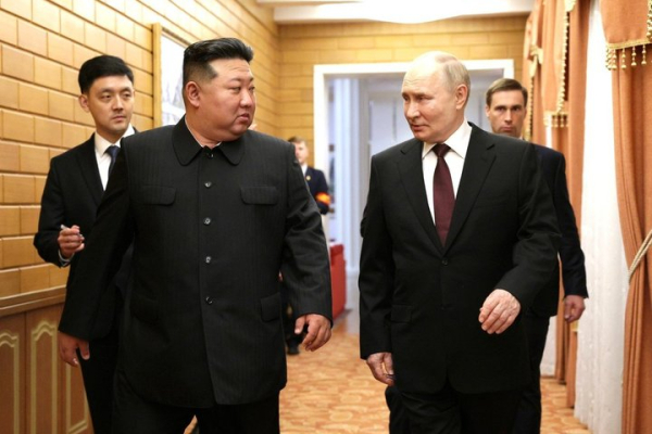 Лидер КНДР Ким Чен Ын ответил на телеграмму Владимира Путина